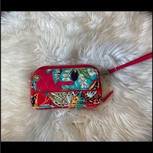Vera Bradley clutch wristlet wallet